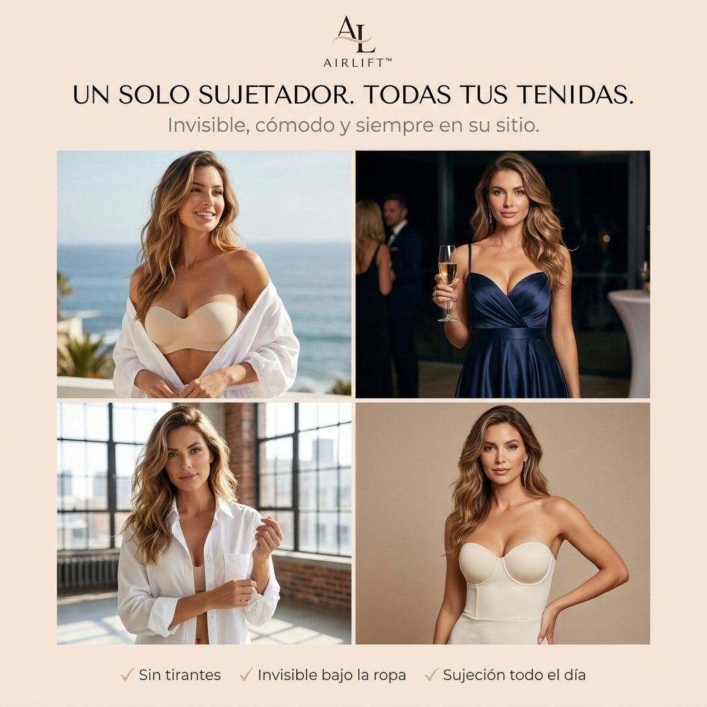 Sujetador Invisile